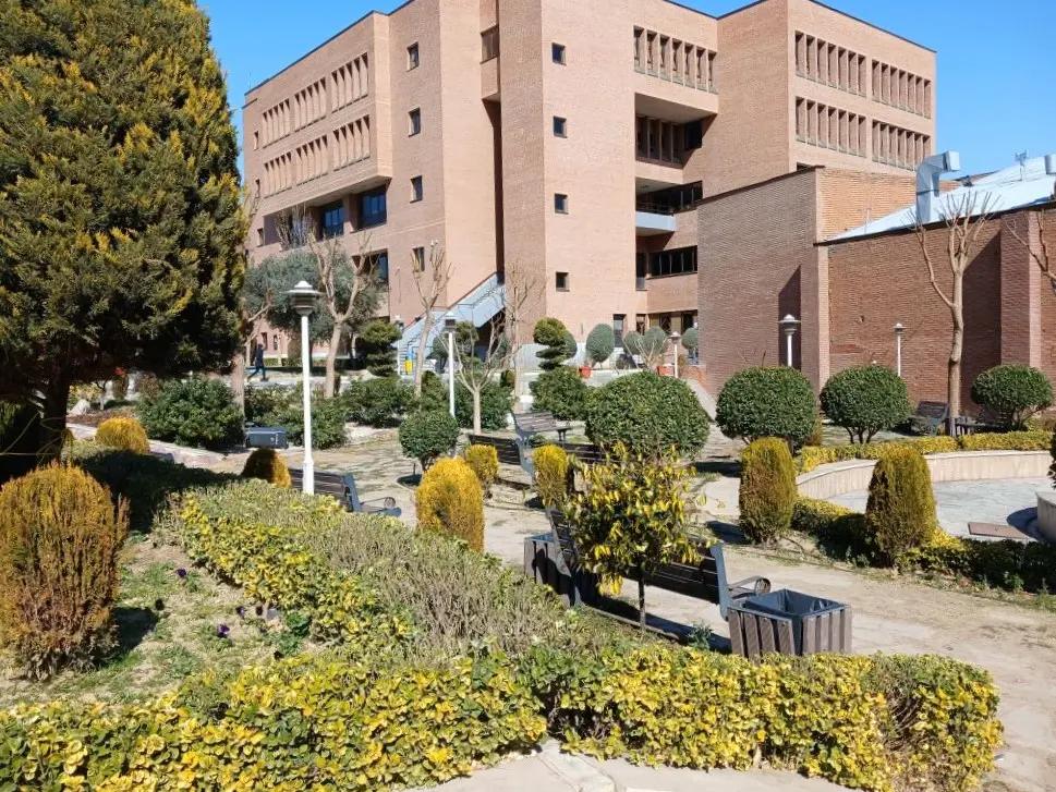 Bright common area inside Sharif University.